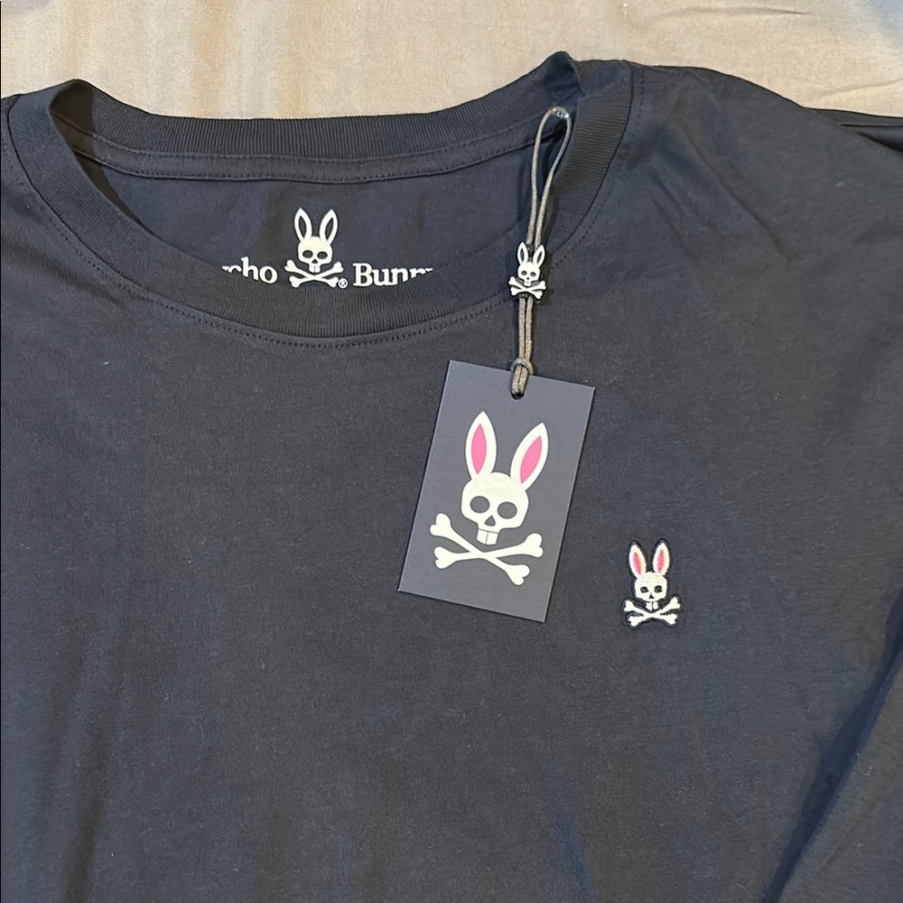 Psycho Bunny Black Short Sleeve Tee